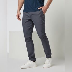 Vuori Cascade Tech Chino Pant Athletic Slim Fit charcoal Size 33 New With‎ Tags